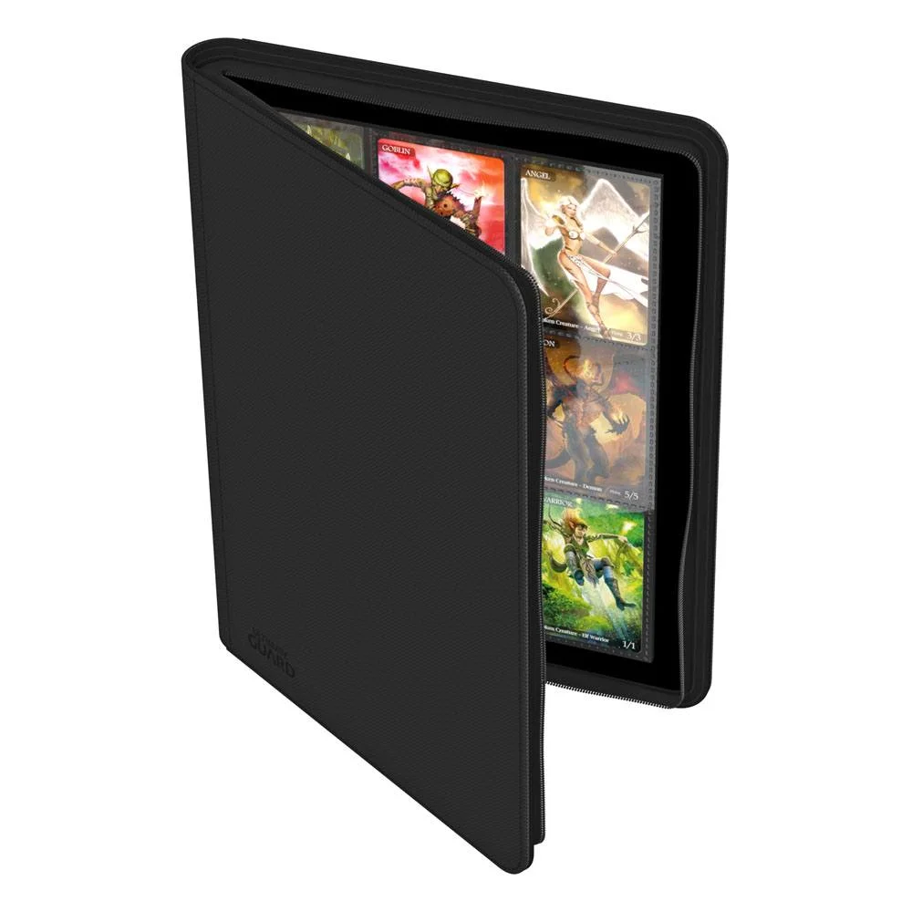 Ultimate Guard Zipfolio (360 double-sleeved cards) 18-Pocket 70 x 94 mm Xenoskin - Black